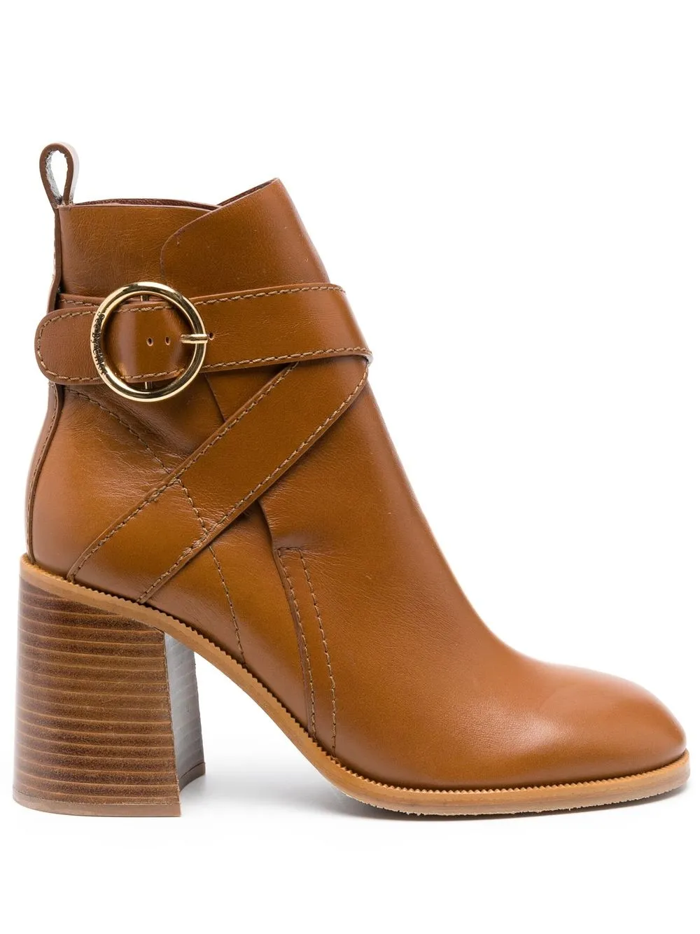 

See by Chloé Lyna 75mm boots - Brown