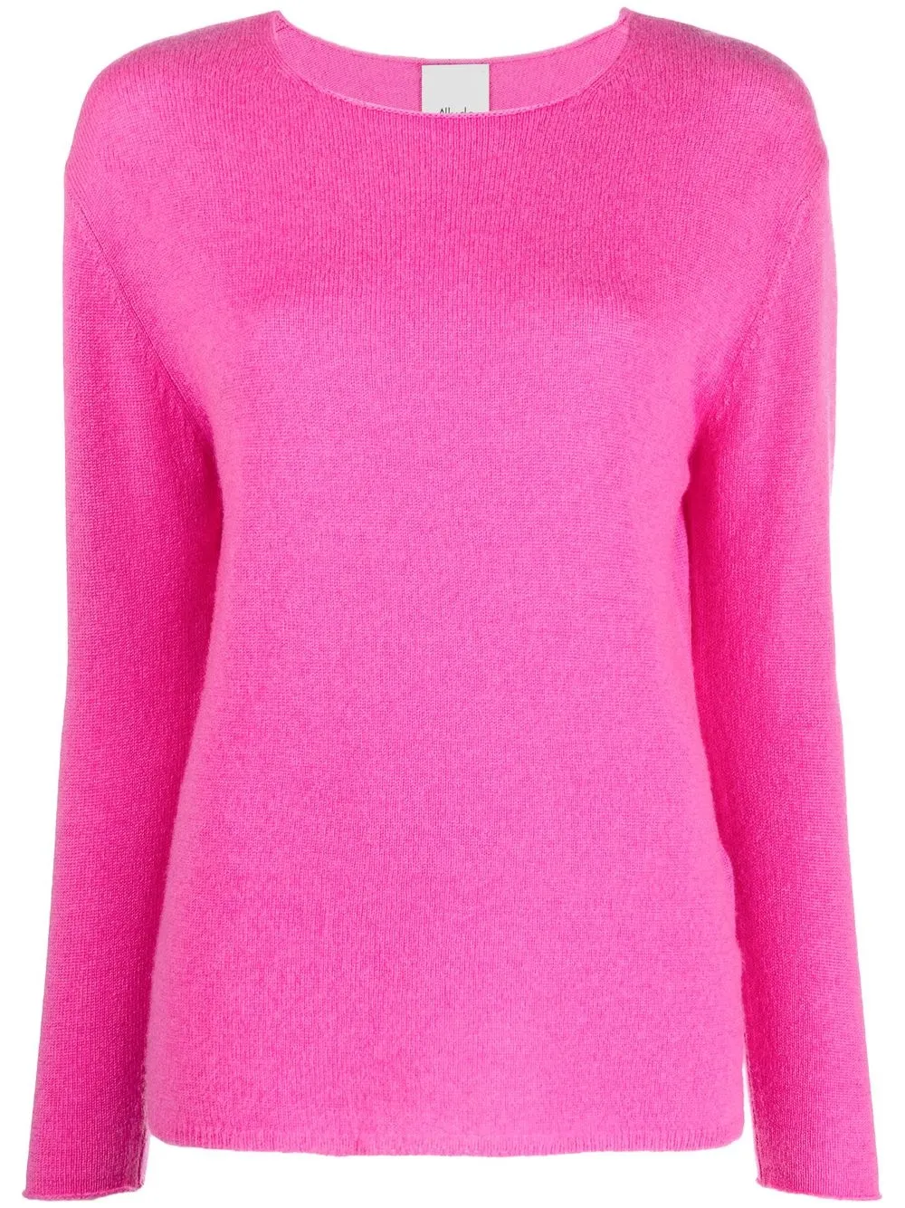 

Allude crew-neck cashmere jumper - Pink