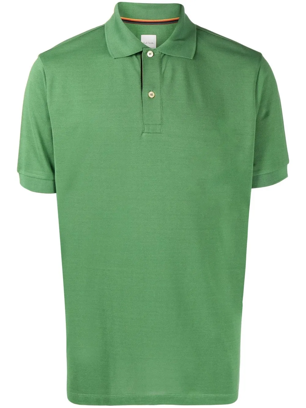 

Paul Smith playera tipo polo con ribete de rayas - Verde