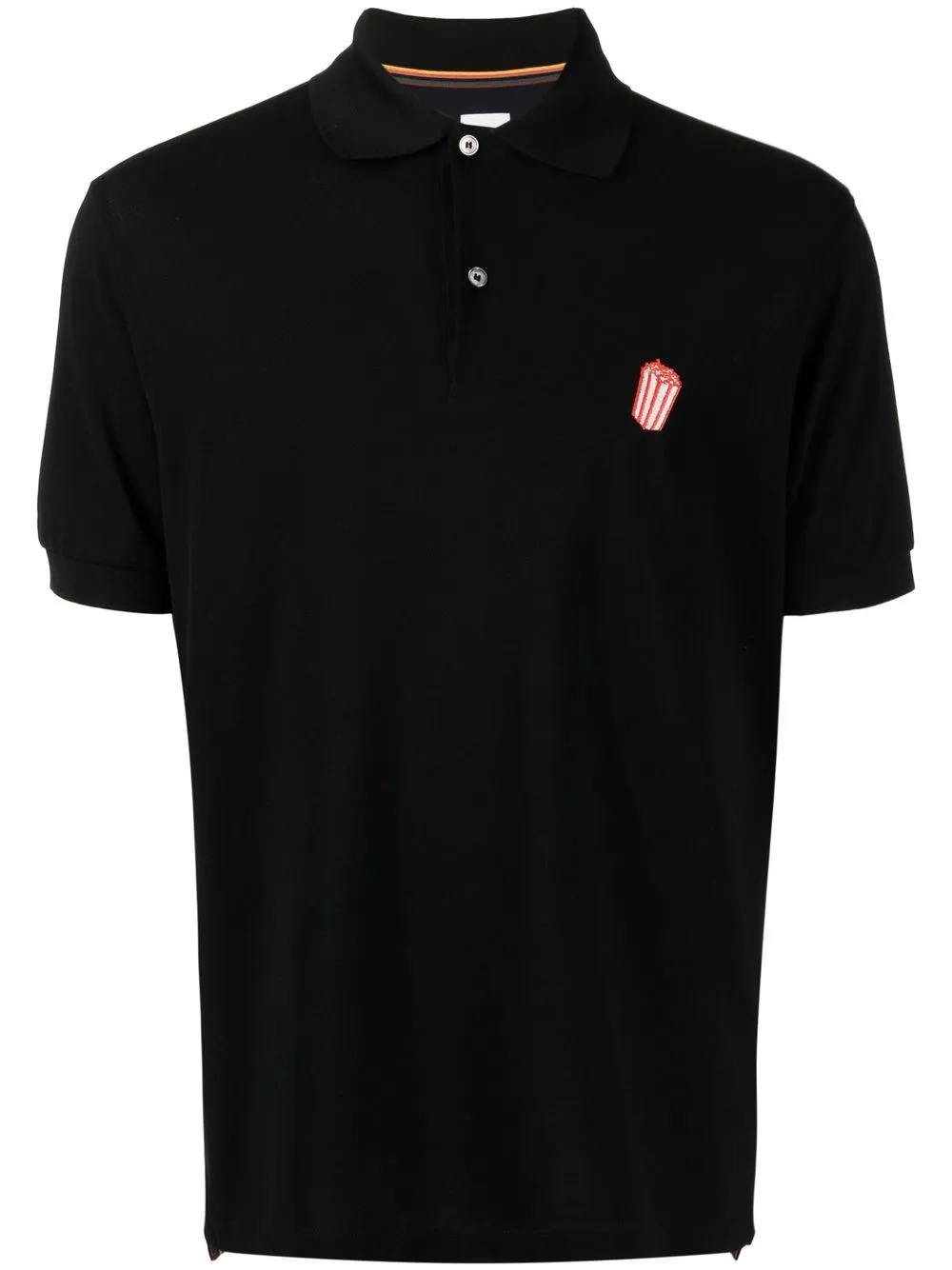 

Paul Smith embroidered-motif short-sleeve polo shirt - Black