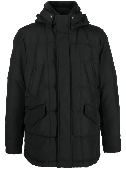 Woolrich doudoune à capuche - Noir - Woolrich - Modalova