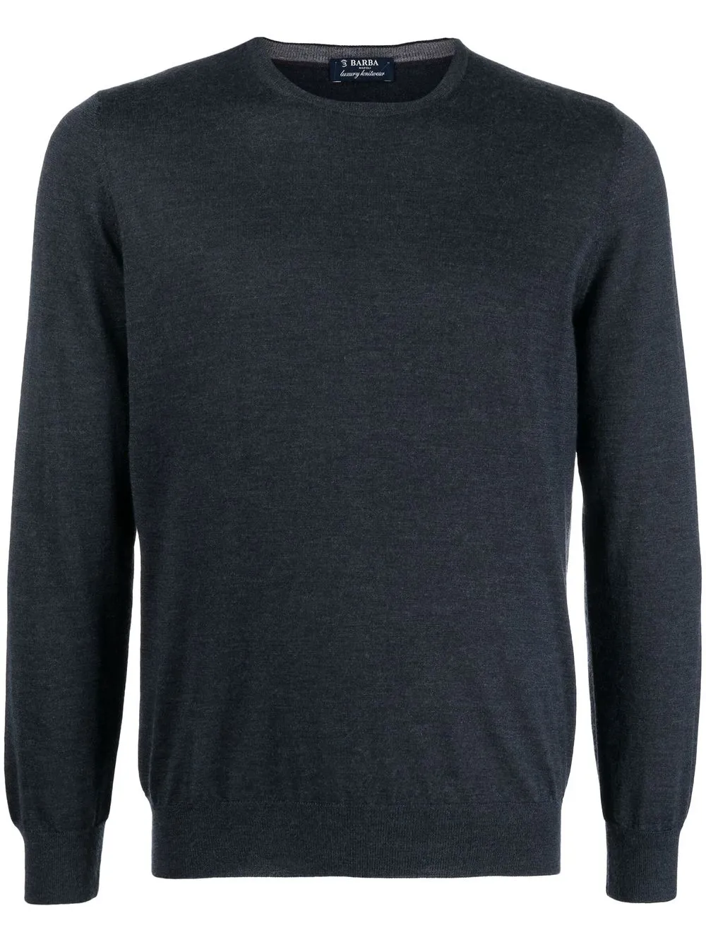 

Barba crewneck cashmere-blend jumper - Blue