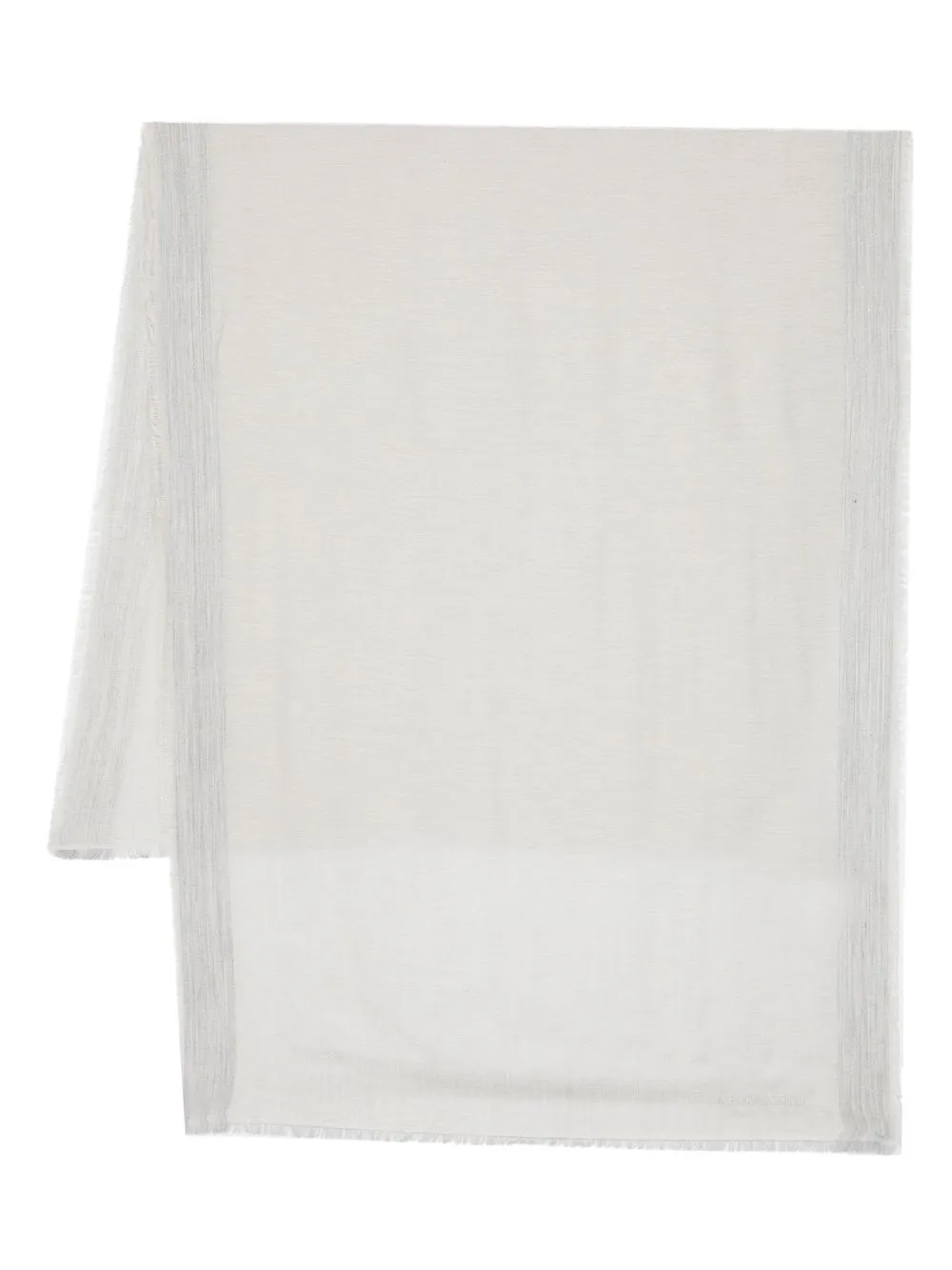 

Emporio Armani fine-knit scarf - Grey