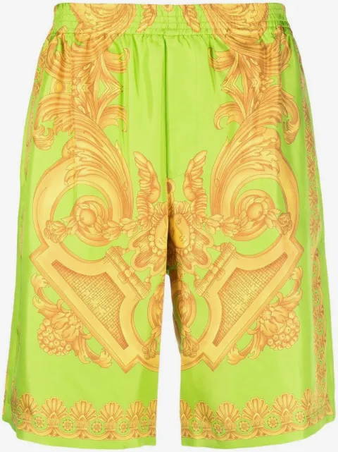 Versace Barocco 660 silk shorts