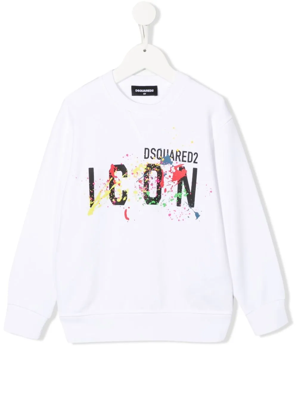 

Dsquared2 Kids sudadera Icon - Blanco