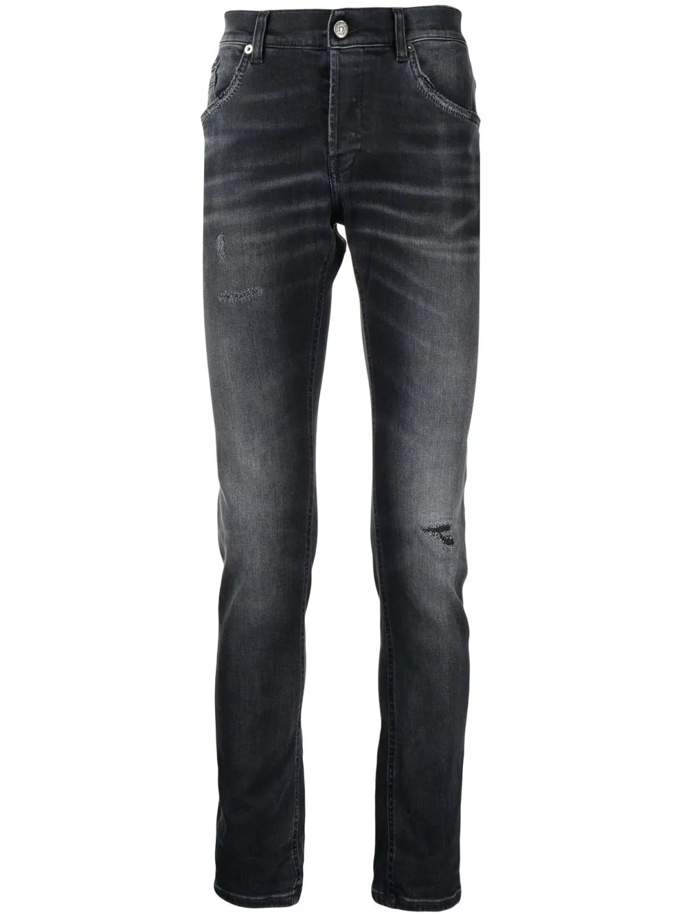 

DONDUP skinny jeans con efecto desgastado - Negro