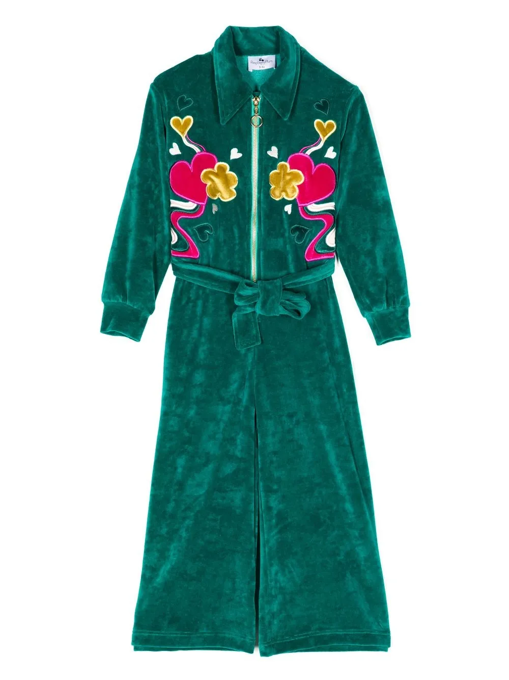 

Raspberry Plum Elena patch-detail jumpsuit - Green