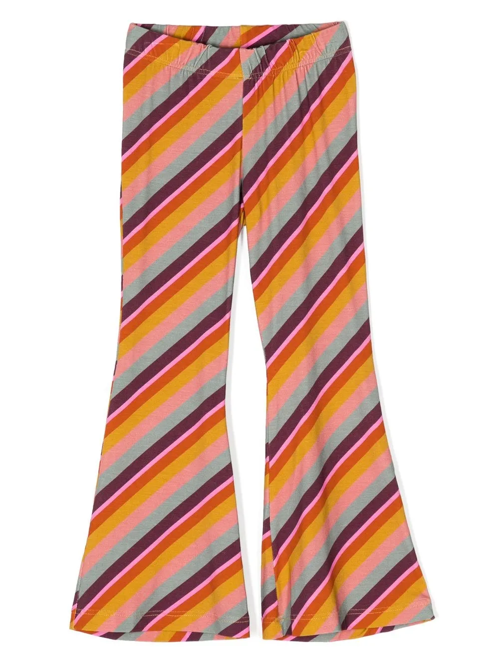 

Raspberry Plum Meara striped trousers - Orange