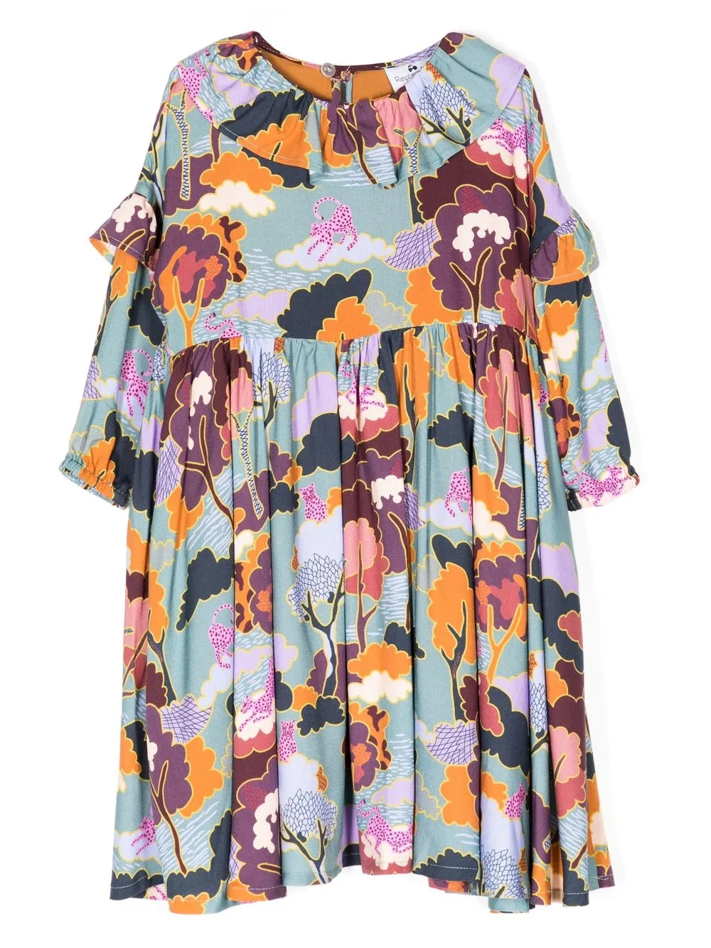 

Raspberry Plum Patti animal-print dress - Multicolour