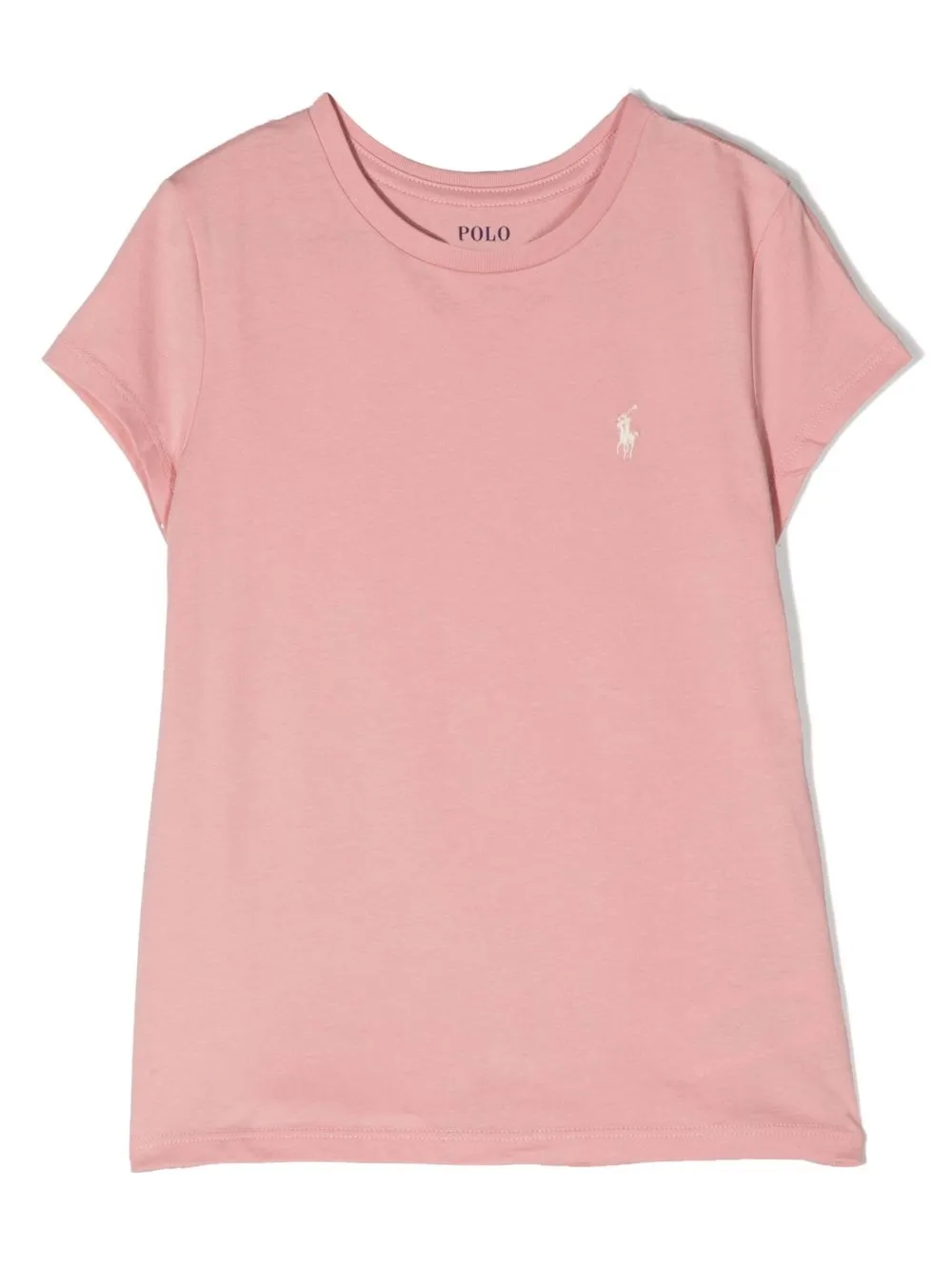 

Ralph Lauren Kids playera con logo bordado - Rosado