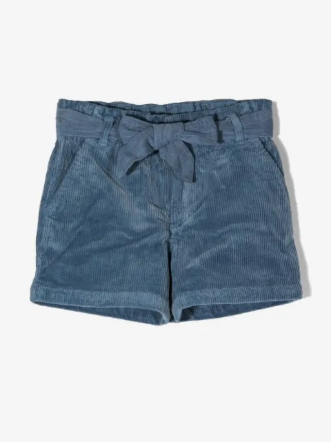 POLO RALPH LAUREN KIDS shorts con detalle de moño