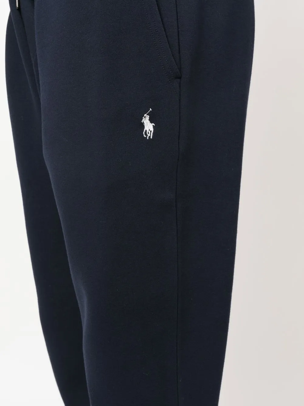 Shop Polo Ralph Lauren Polo Pony Embroidered Track Pants In Blue