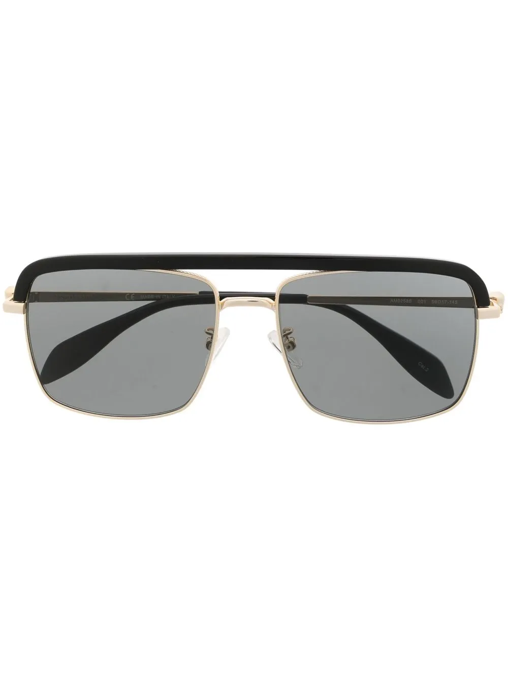 

Alexander McQueen Eyewear tinted square-frame sunglasses - Black