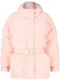 Ienki Ienki belted puffer jacket - Pink