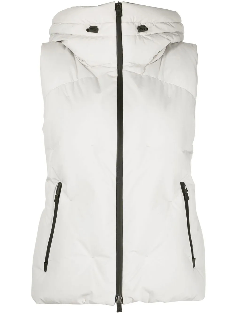 

Herno quilted hooded gilet - Neutrals