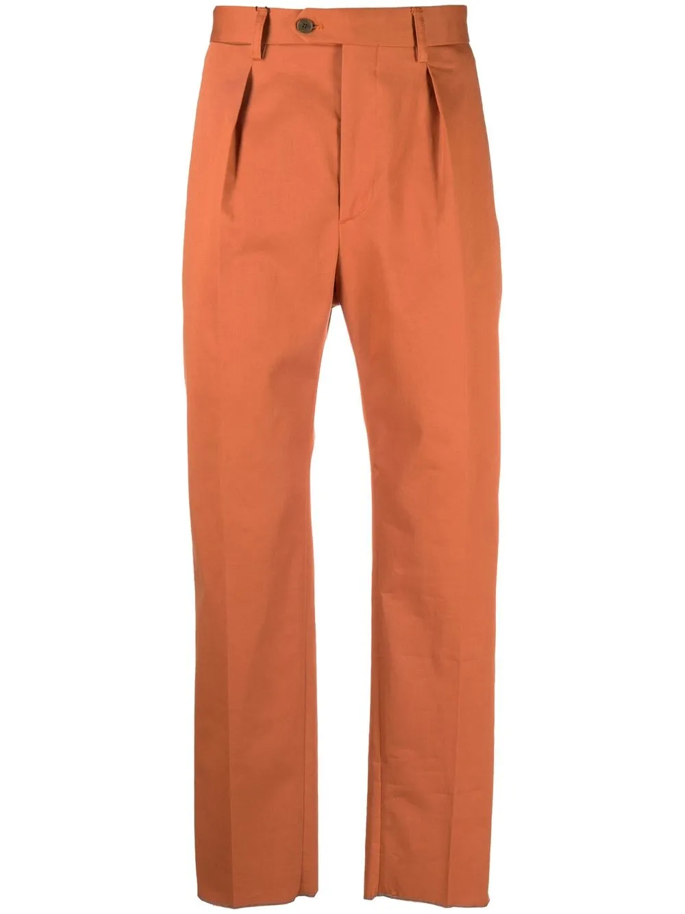 

ETRO pantalones de vestir con rayas - Naranja