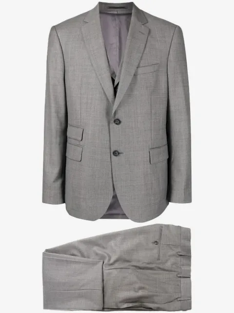N.Peal single-breasted three-piece suit