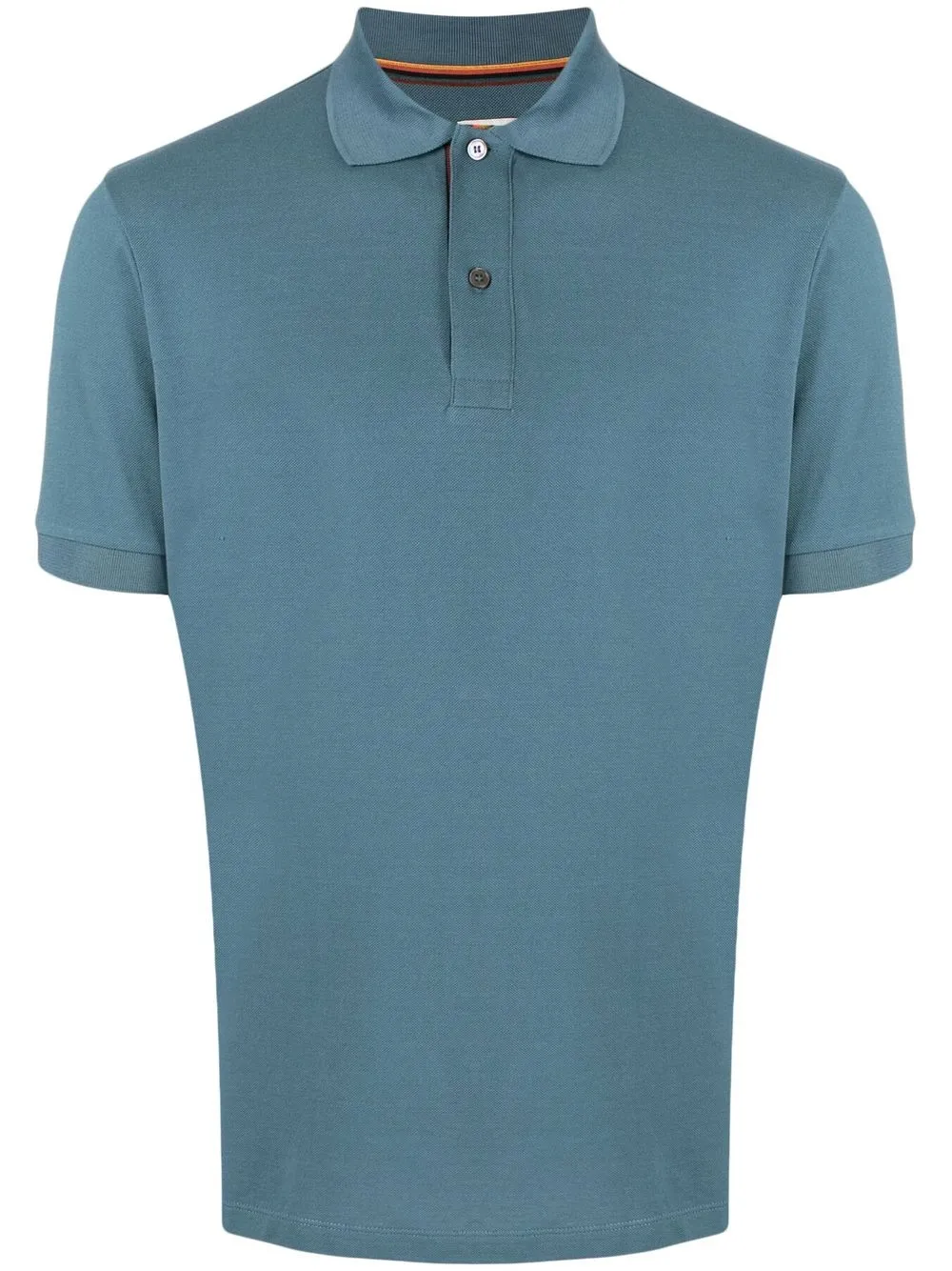 

Paul Smith playera tipo polo con ribete de rayas - Azul