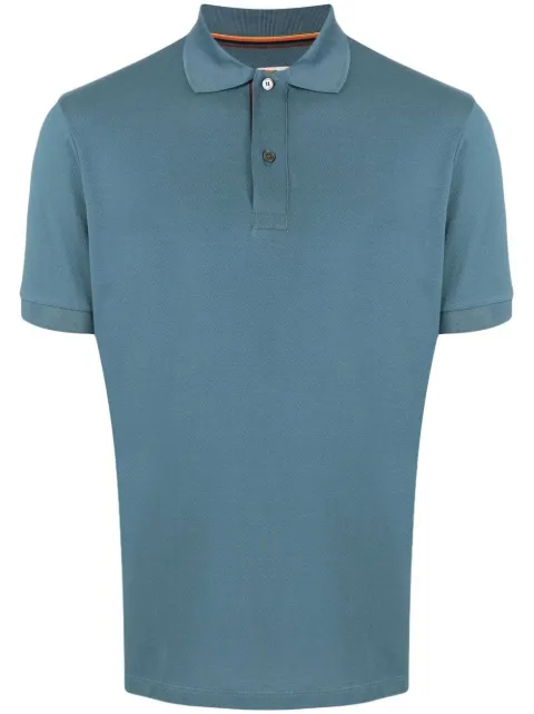Paul Smith stripe-trim polo shirt
