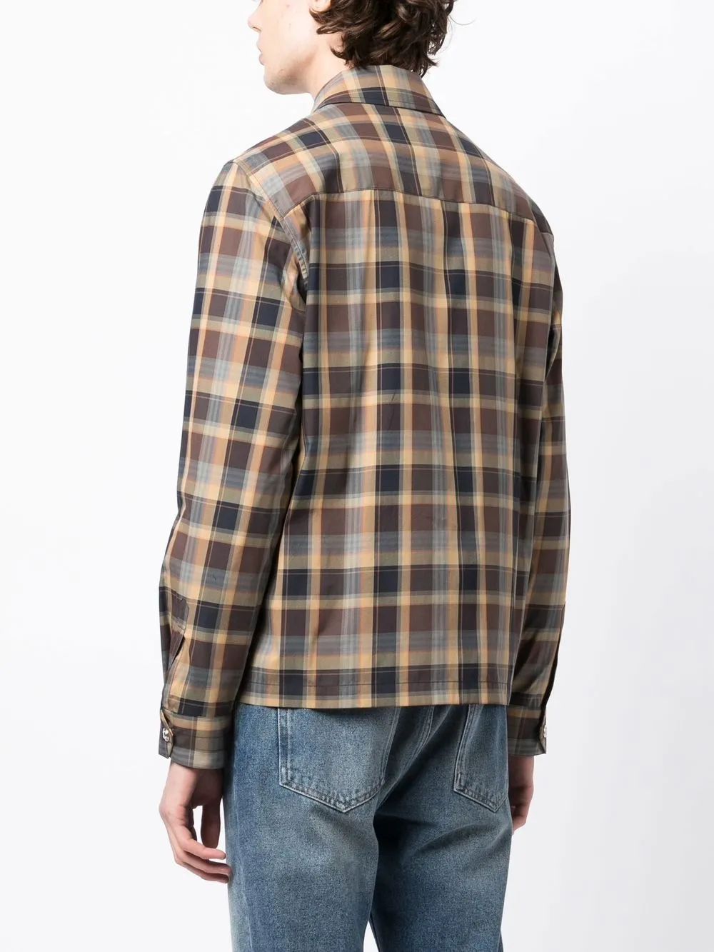 image 4 of paul smith 格纹拉链衬衫