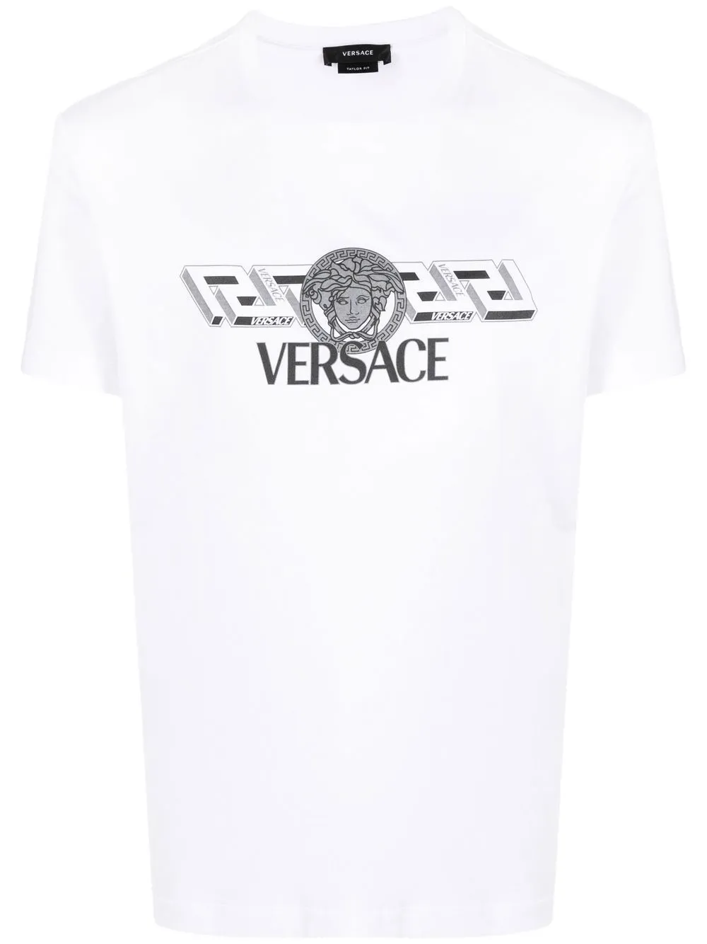 Versace La Greca logo-print T-shirt