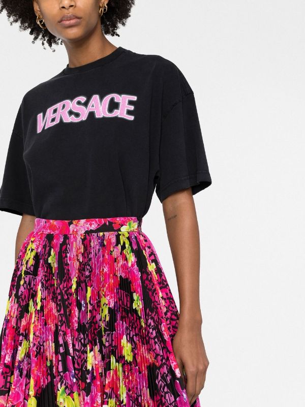 Versace ロゴ Tシャツ - Farfetch