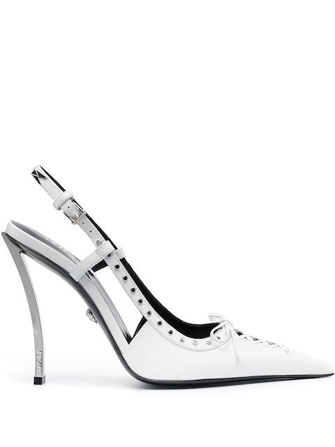 Versace Pinpoint 120mm pumps