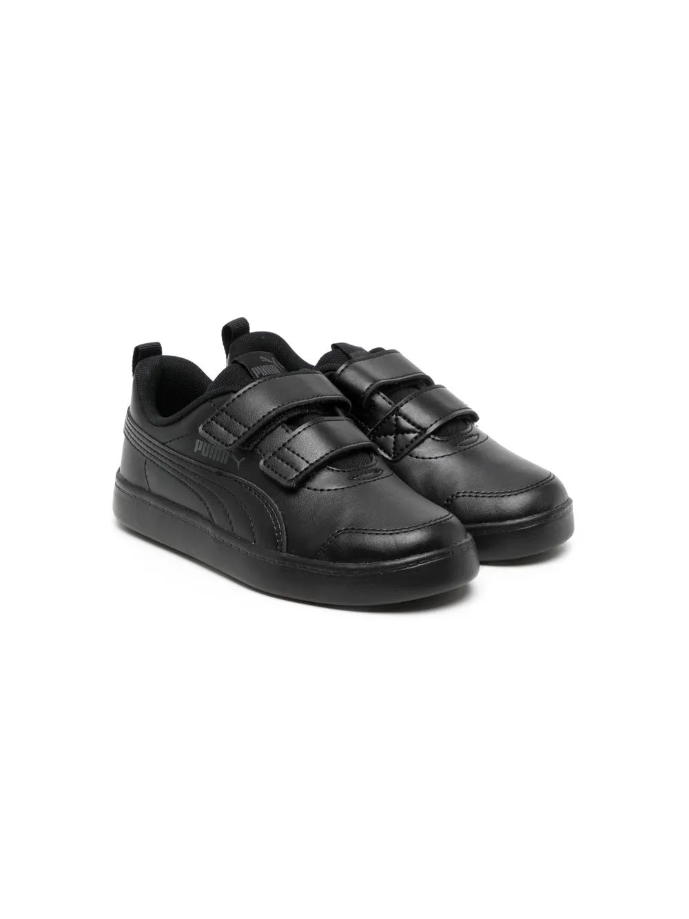 

Puma Kids tenis con cierre autoadherente - Negro