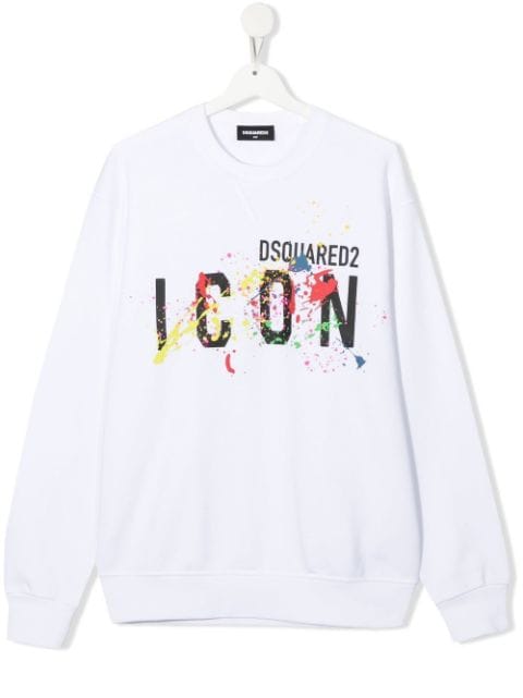 Dsquared2 Kids TEEN Icon printed sweatshirt