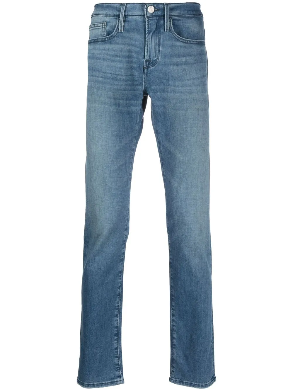 

FRAME jeans slim con bolsillos - Azul