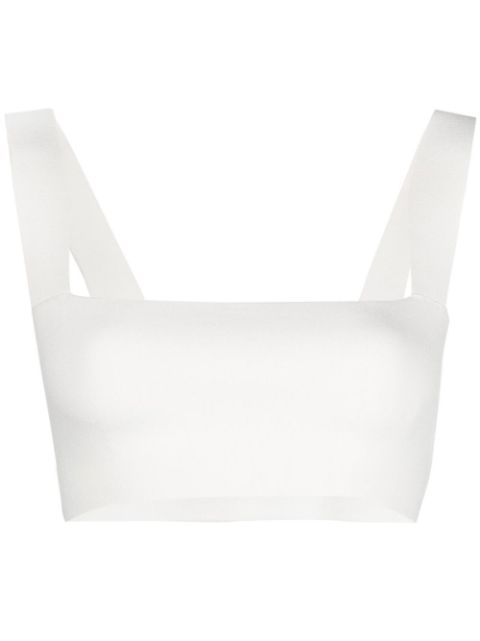 Victoria Beckham square-neck cropped top