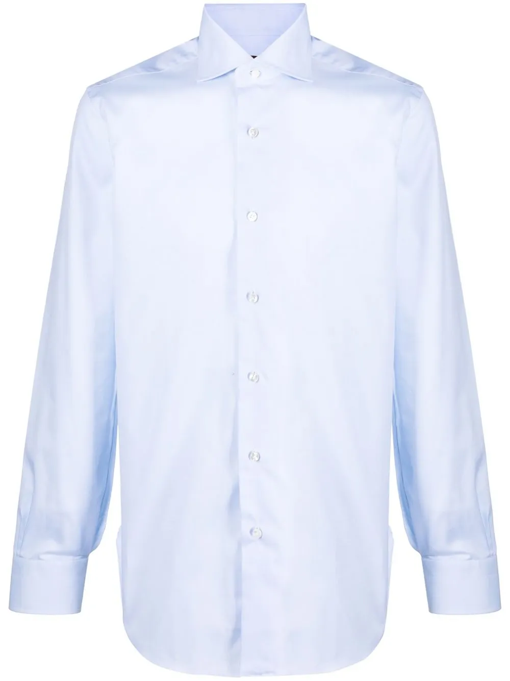 

Barba long-sleeve poplin shirt - Blue