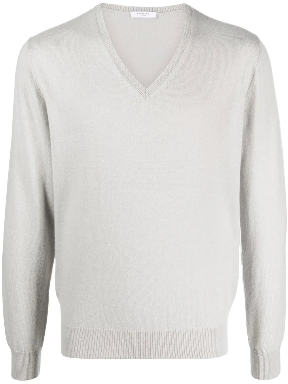 

Boglioli cashmere V-neck jumper - Grey