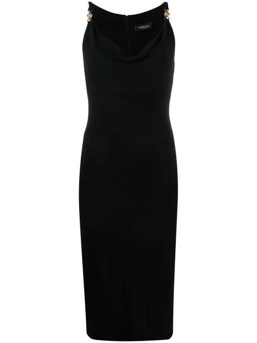 Robe Medusa mi-longue 95 - Versace - Modalova