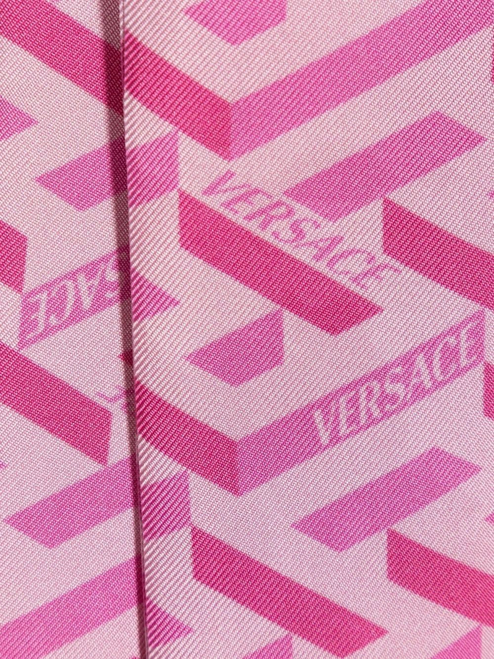 Versace Zijden sjaal - Roze