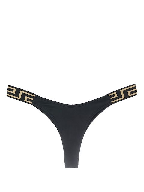 Versace Calcinha de biquíni Greca