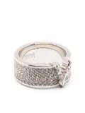 Versace Crystal Virtus ring - Silver