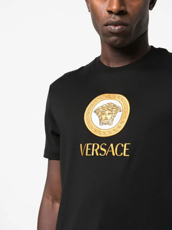 ３点質問させてください【正規品】Versace Tシャツ