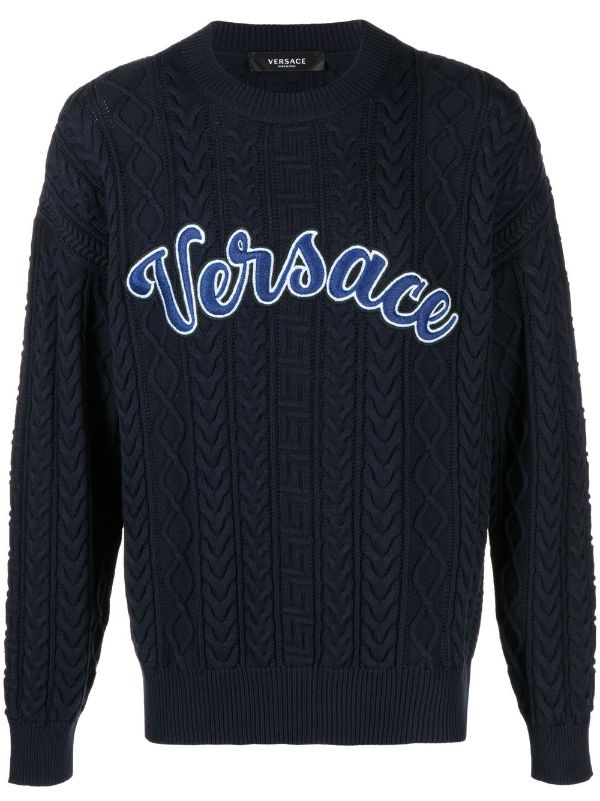 Versace sale logo jumper