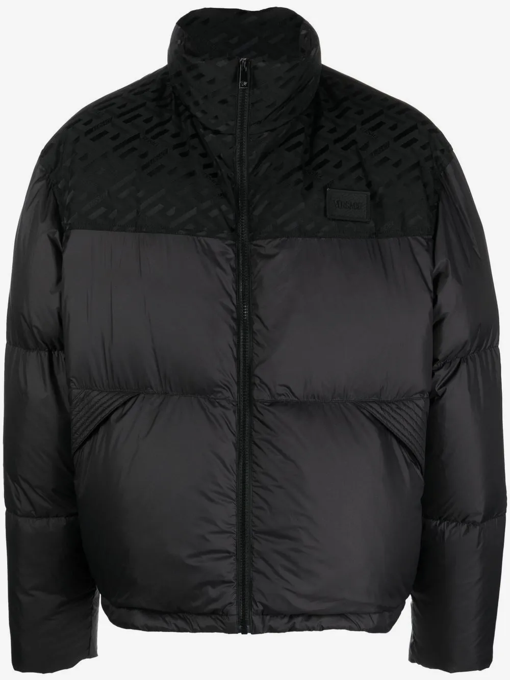 Versace zip-fastening padded jacket | Black | Image 1
