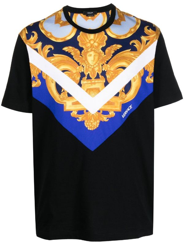 Versace Medusa-print Detail T-shirt - Farfetch