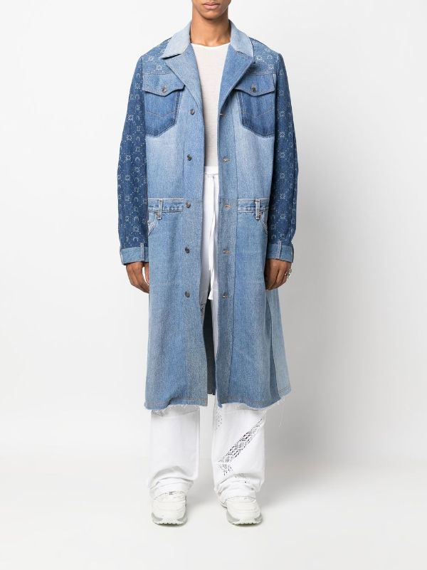 Fear of god on sale denim deck coat