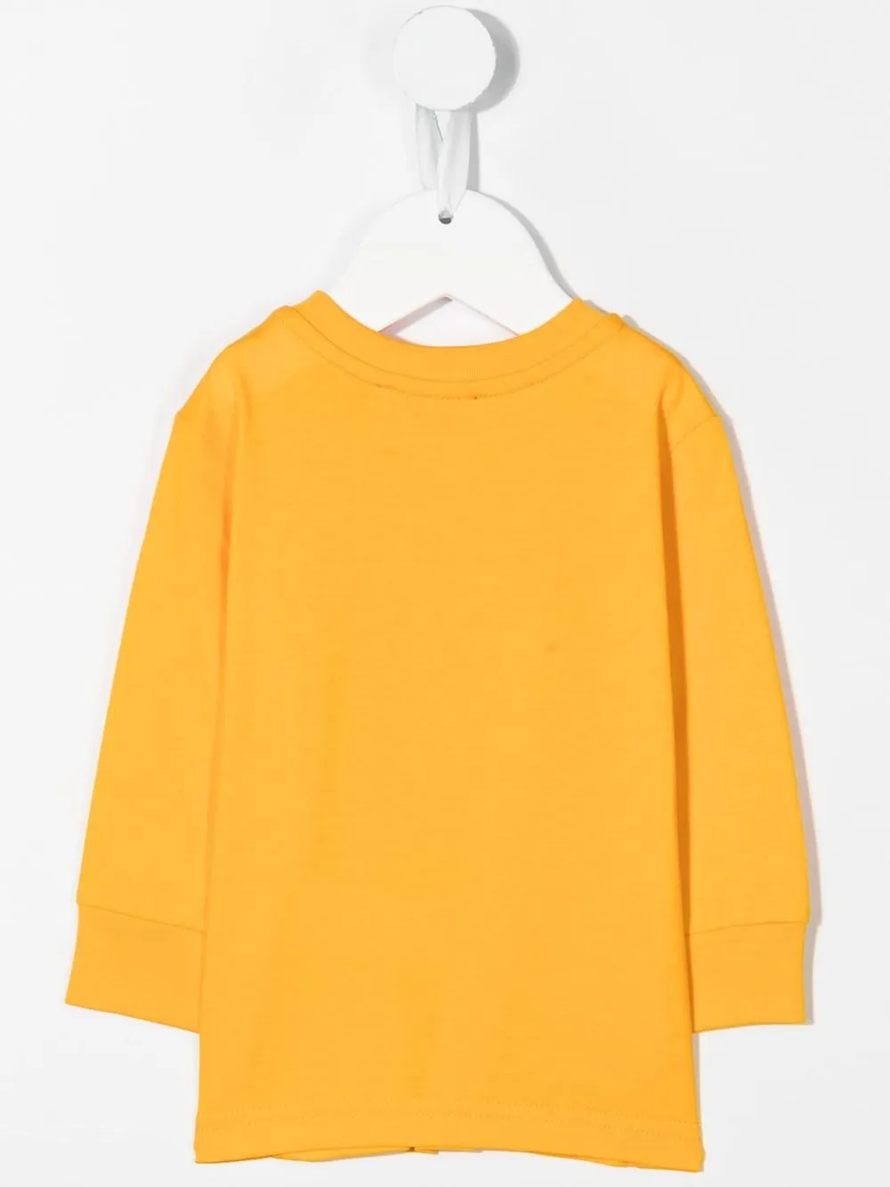 Diesel Kids Sweater met logoprint - Geel