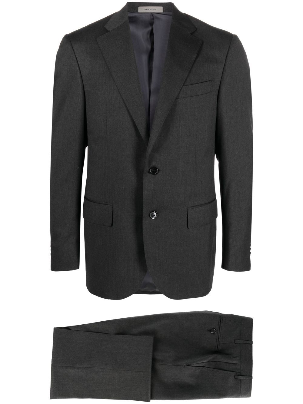 

Corneliani single-breasted virgin-wool suit - Grey