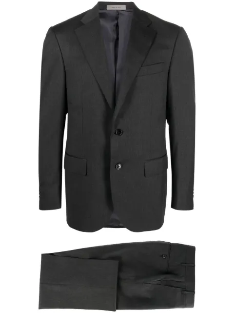 Corneliani single-breasted virgin-wool suit