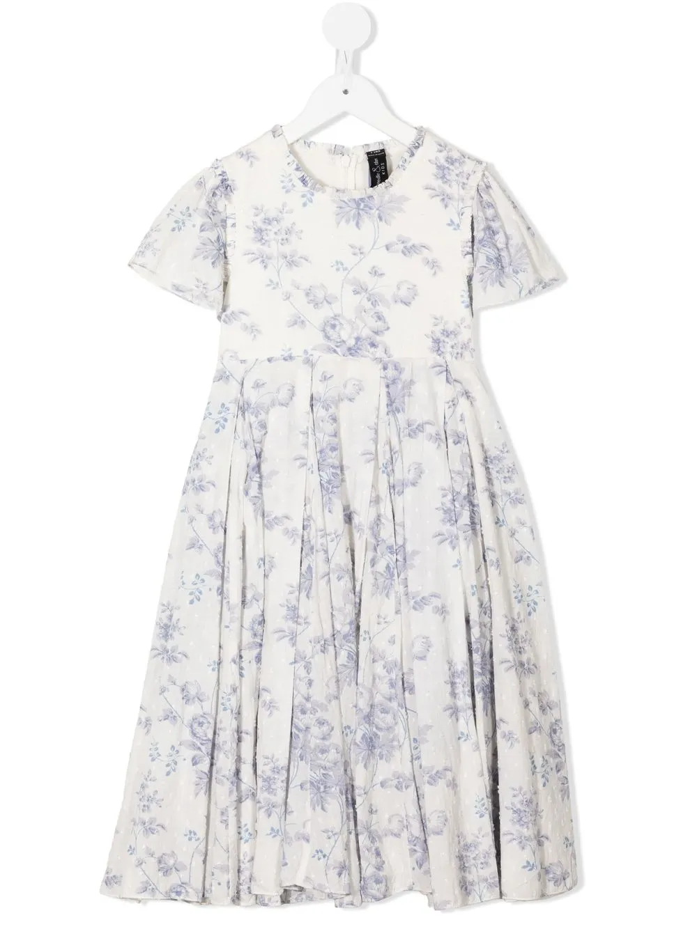 

Needle & Thread vestido con estampado floral - Blanco