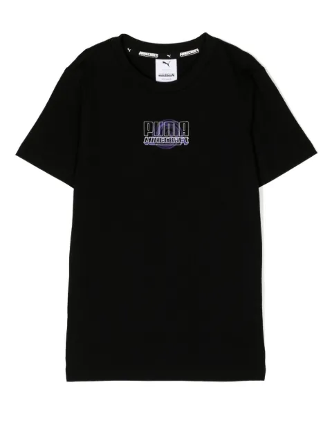 Puma Kids x MINECRAFT graphic-print T-shirt