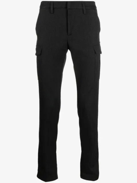 DONDUP pantalones rectos de tiro medio