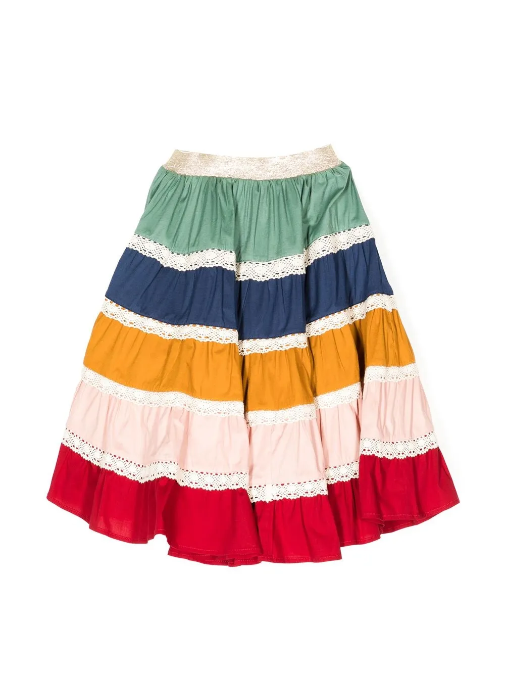 

Raspberry Plum Prue panelled skirt - Multicolour