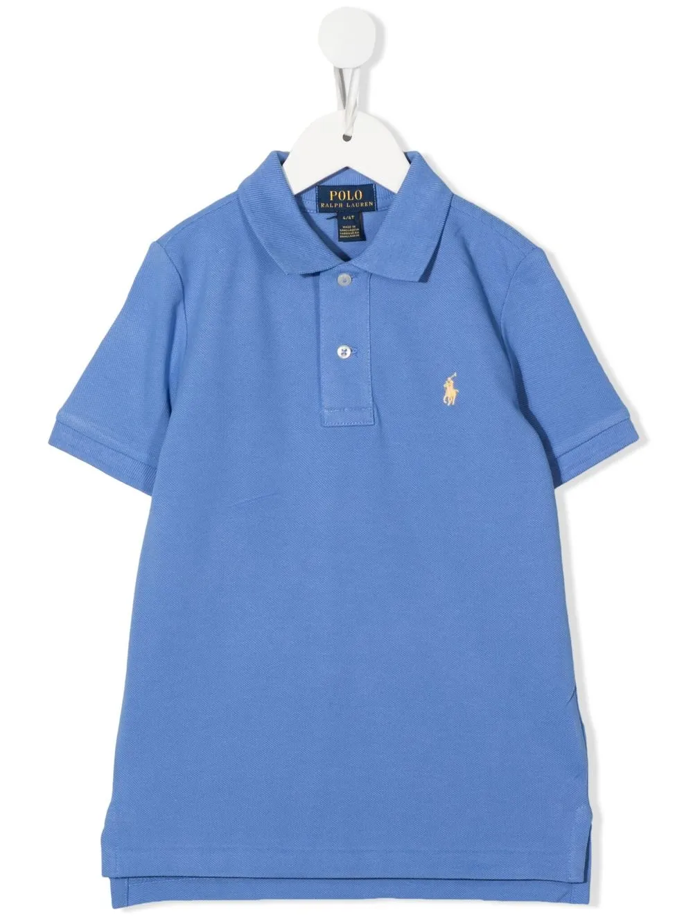 

Ralph Lauren Kids logo-embroidered polo shirt - Blue